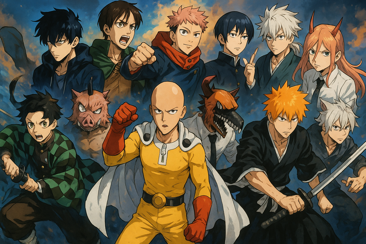 Top 10 Action Anime Series and Movies 2025